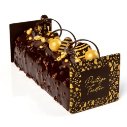 9 decorazioni natalizie (3 cm) - Cioccolato fondente. n1