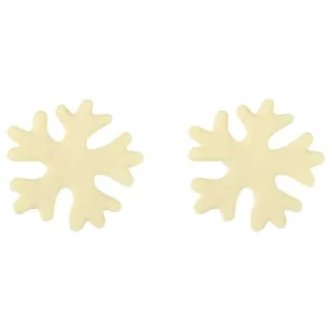 2 Fiocchi di neve (4 cm) - Cioccolato bianco