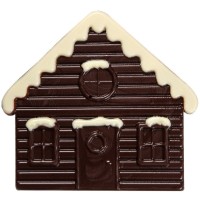 2 Tronchetti Fatti In Casa (9 cm) - Cioccolato Fondente