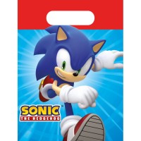 4 sacchetti regalo Sonic