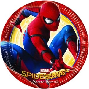 8 piatti di Spiderman Home Coming