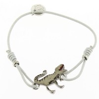 1 Bracciale in cordoncino elastico - Dino T-Rex