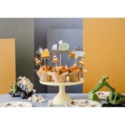 6 foto Toppers torta Attrezzature per l edilizia. n1