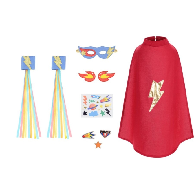 Costume da Supereroe Taglia 4-7 anni 