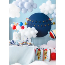 Set Cake Toppers a forma di Palloncino - Aeroplano. n2