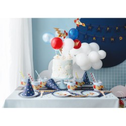 Set Cake Toppers a forma di Palloncino - Aeroplano. n3