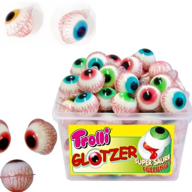 1 Bonbon Oeil en Sang Glotzer 