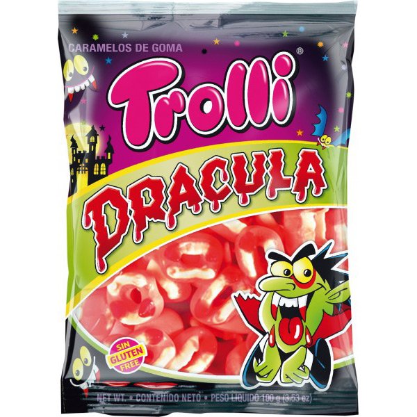 Sacchetto Mini denti di Dracula (senza glutine) - 100 g 