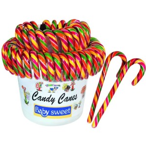 2 Candy Canes (16 cm) - Zucchero