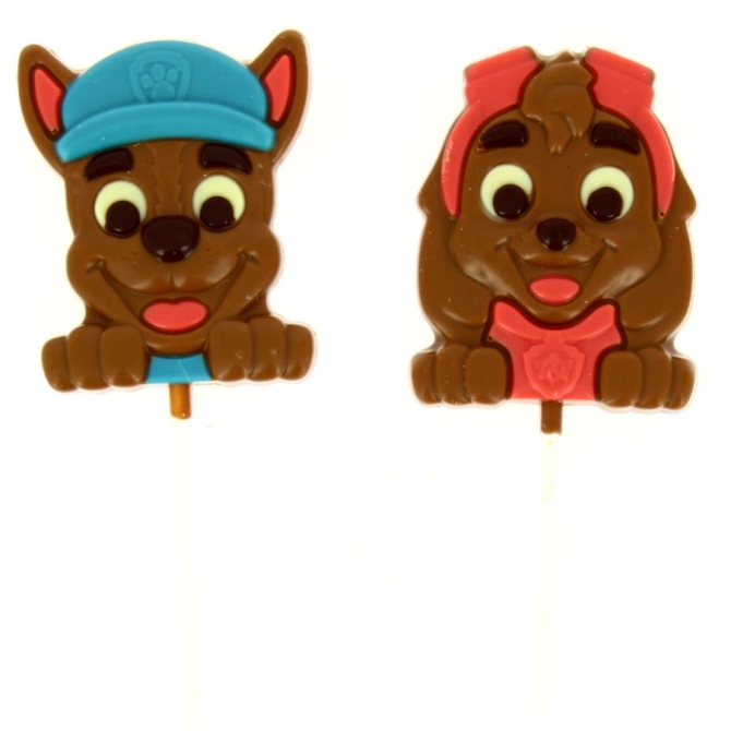 1 lecca-lecca Paw Patrol 30 g - cioccolato 