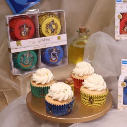 60 pirottini per cupcake Harry Potter - Casa di Hogwarts. n2