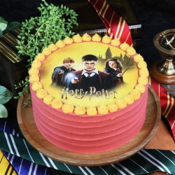 Disco per torta piccolo Harry Potter (15 cm). n1