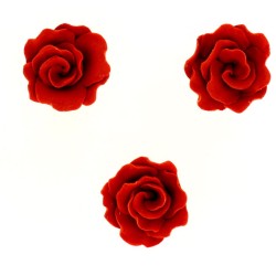 1 rosa rossa (4 cm) - Zucchero. n3