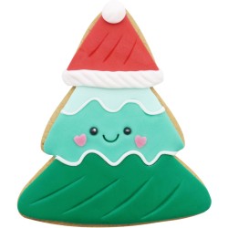 Set di 3 formine per biscotti - Alberi di Natale. n5