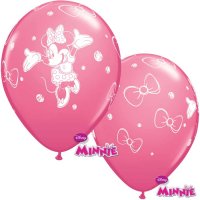 6 Palloncini Minnie Rosa