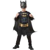 Costume di lusso Batman 80 anni nero e giallo