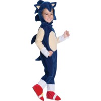 Costume Sonic prescolare di lusso taglia 3-4 anni