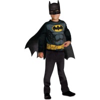 Top Batman classico + maschera Taglia 5-8 anni