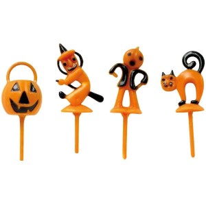 4 plettri di Halloween - Plastica