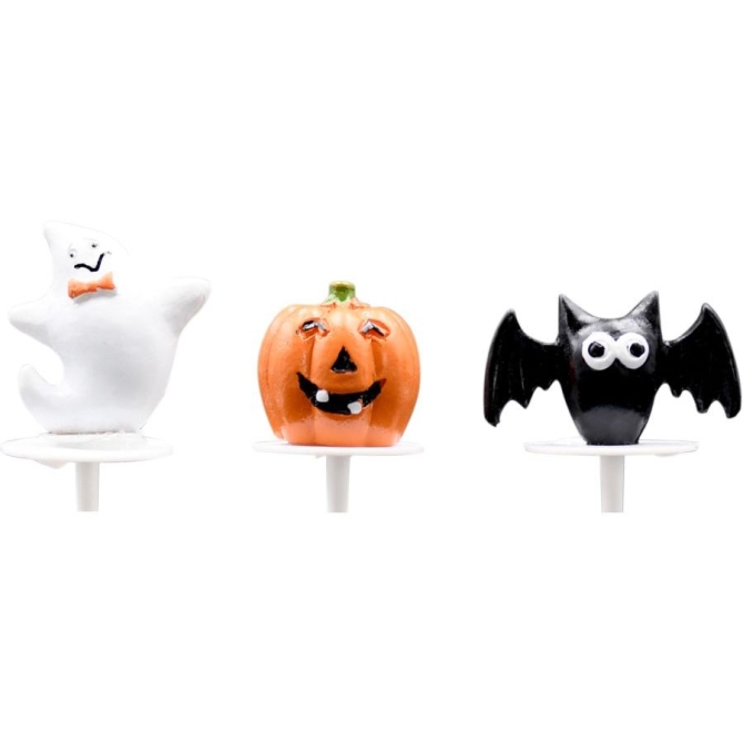 3 plettri di Halloween - Plastica 