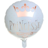 Palloncino Mylar Principessa Rosa Gold