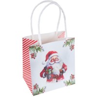 4 mini sacchetti di Babbo Natale