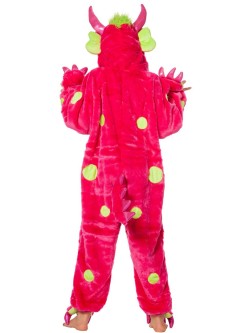 Costume da drago rosa. n1