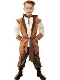 Costume da bambino Eroe di Sherwood taglia 128