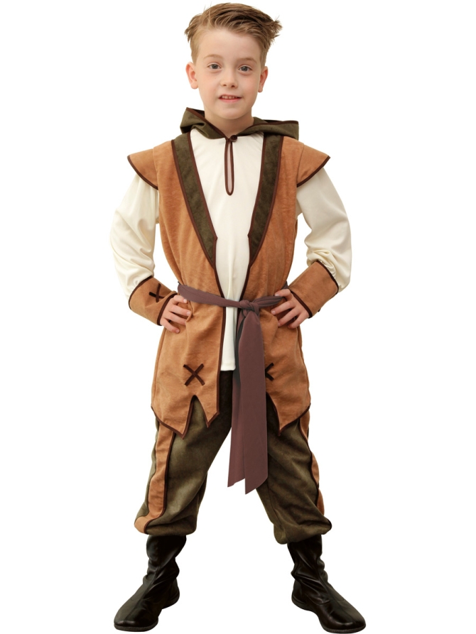 Costume da bambino eroe di Sherwood 