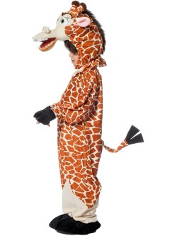 Costume da giraffa in peluche per bambina. n1