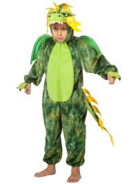 Costume da drago di peluche di lusso