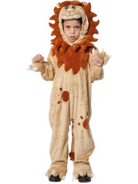 Costume in peluche da leone ruggente