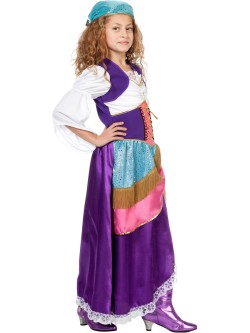 Costume da principessa zingara per bambini. n1