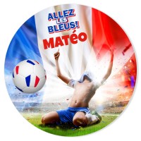 Fotocroc da personalizzare - Calcio Allez les Bleus
