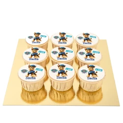 Dischi cupcake da personalizzare - Paw Patrol Chase. n3