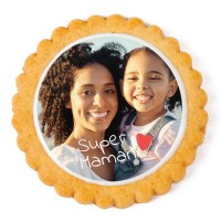 Biscotto personalizzato - Super Mamma