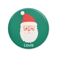 Badge da personalizzare - Babbo Natale