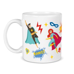 Tazza da personalizzare - Team Super Heroes. n1