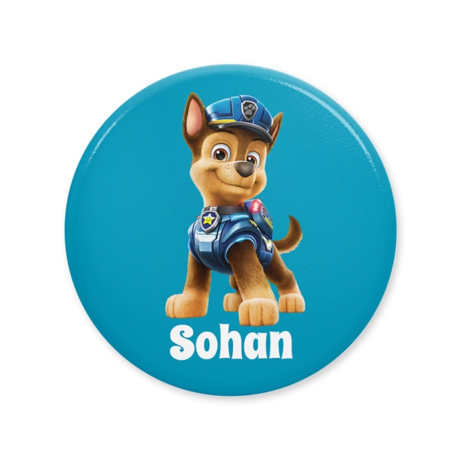 Badge da personalizzare - Paw Patrol Chase 