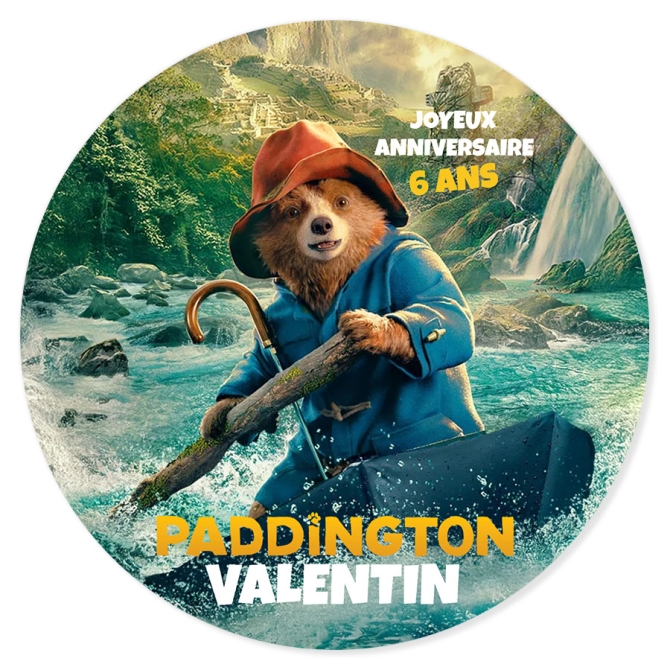 Fotocroc da personalizzare - Paddington in Per 